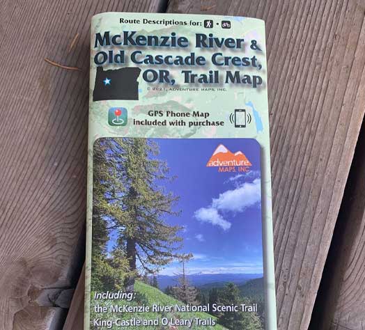 McKenzie River Adventure Maps