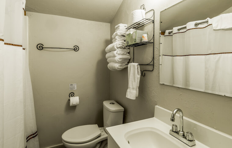 Koosah Cabin bathroom