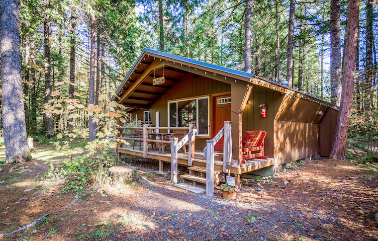 Koosah Cabin exterior